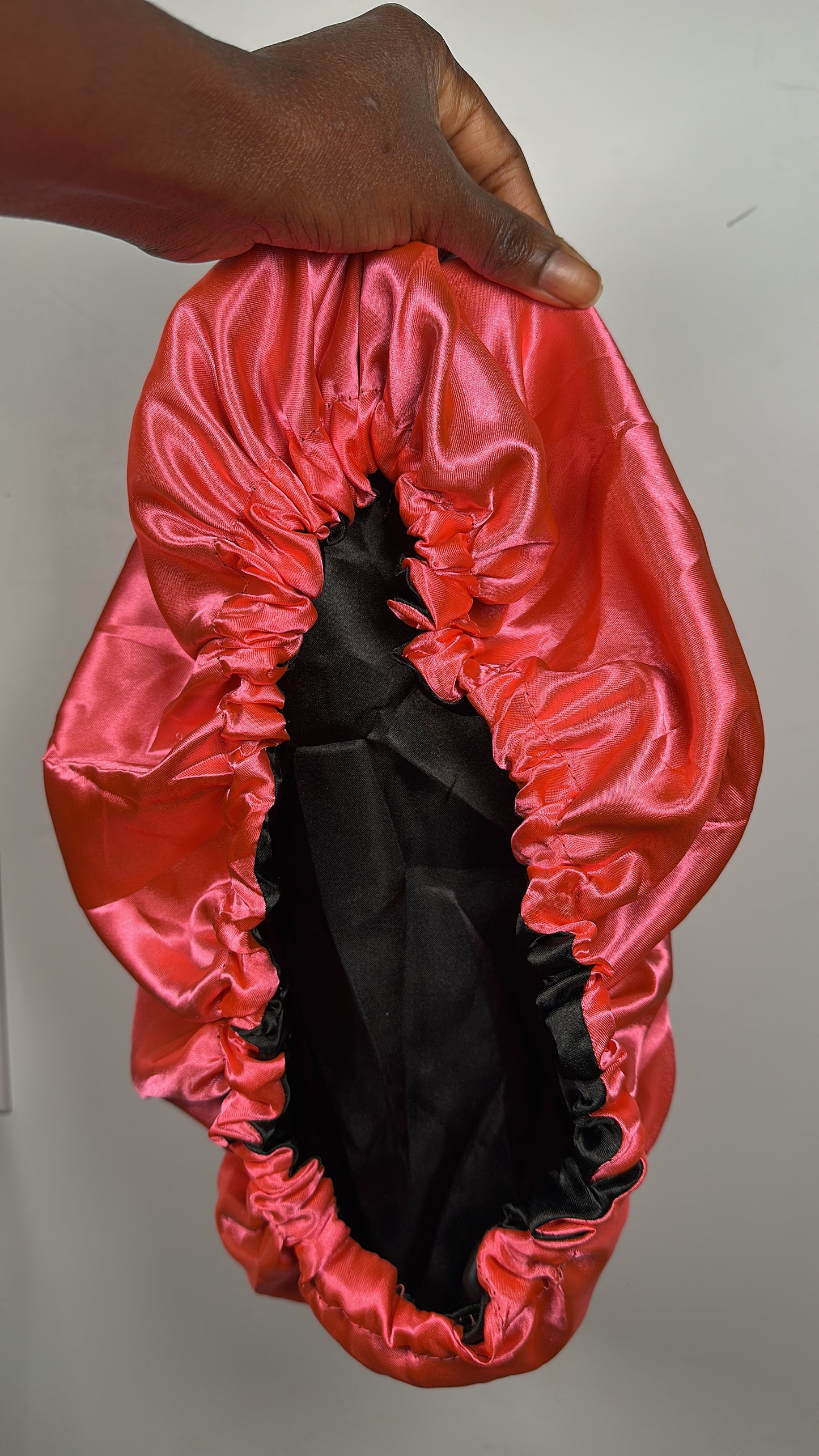 Bonnet en satin - Format adulte