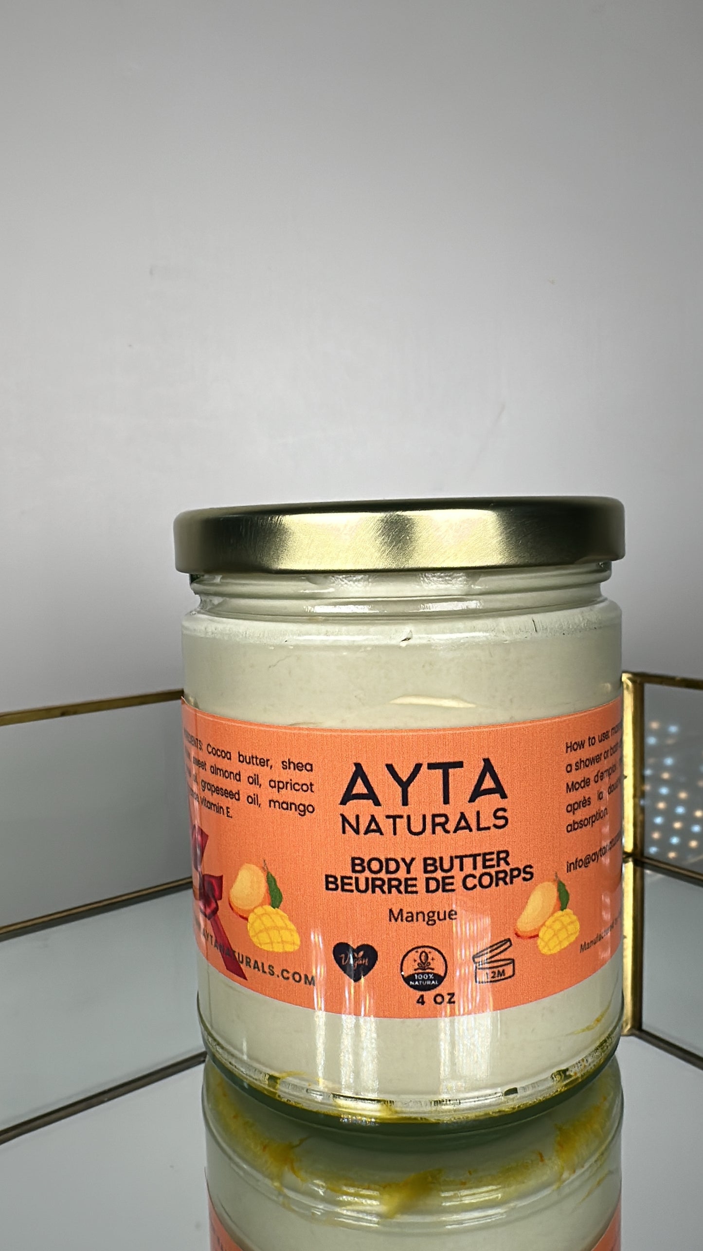 Beurre fouetté Mangue