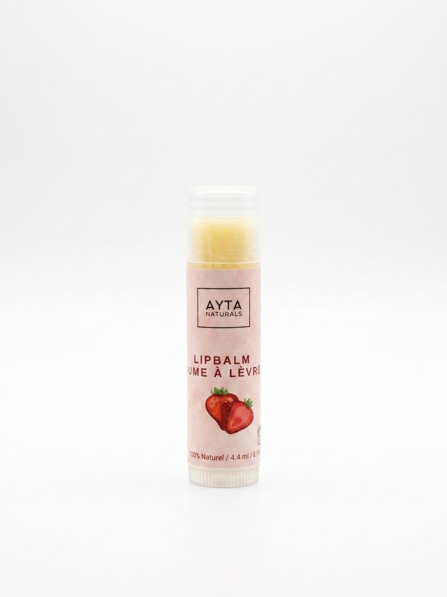 Baume à lèvres Fraise - Strawberry lipbalm