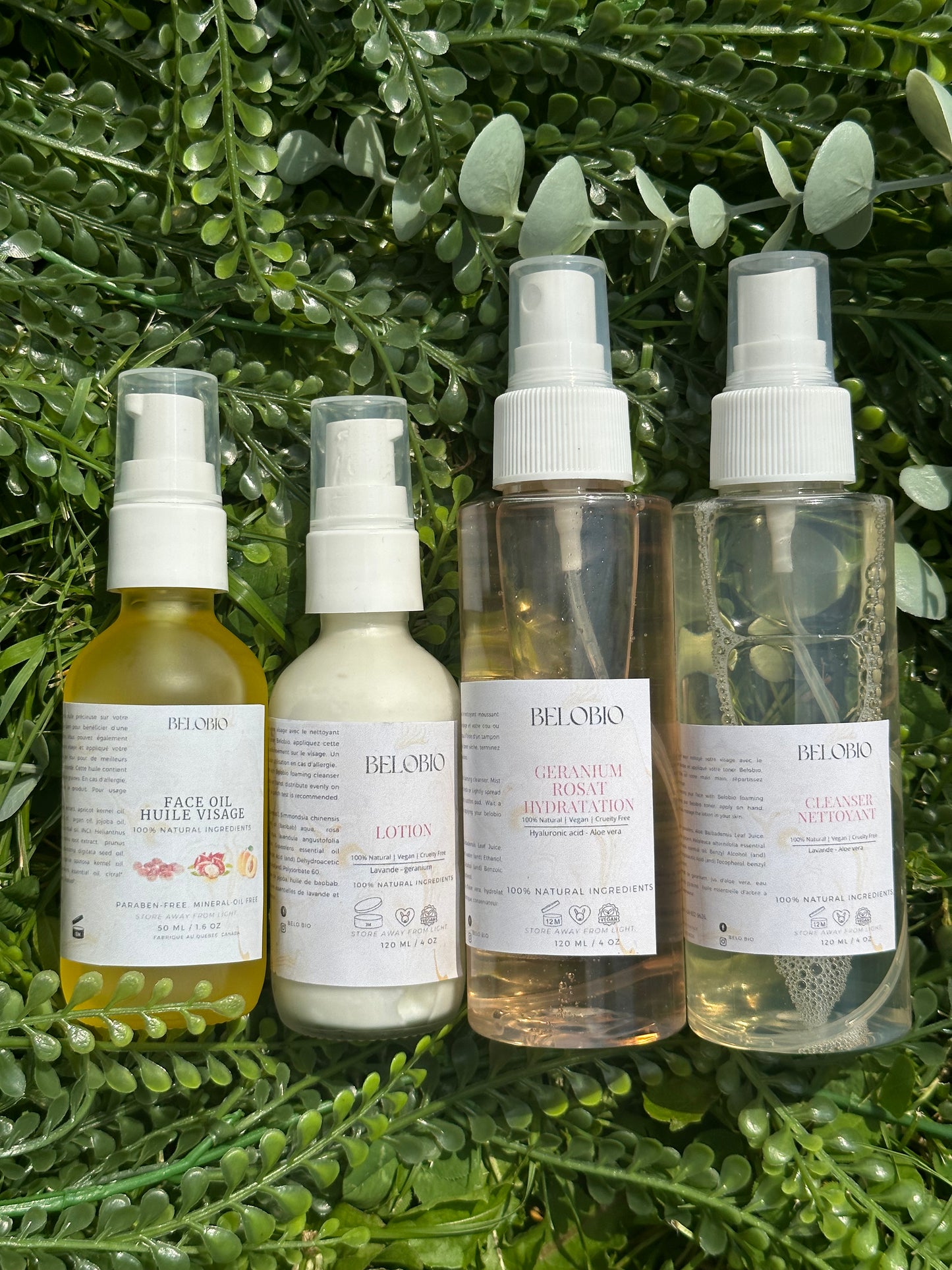 Gamme de soin faciale pour femme